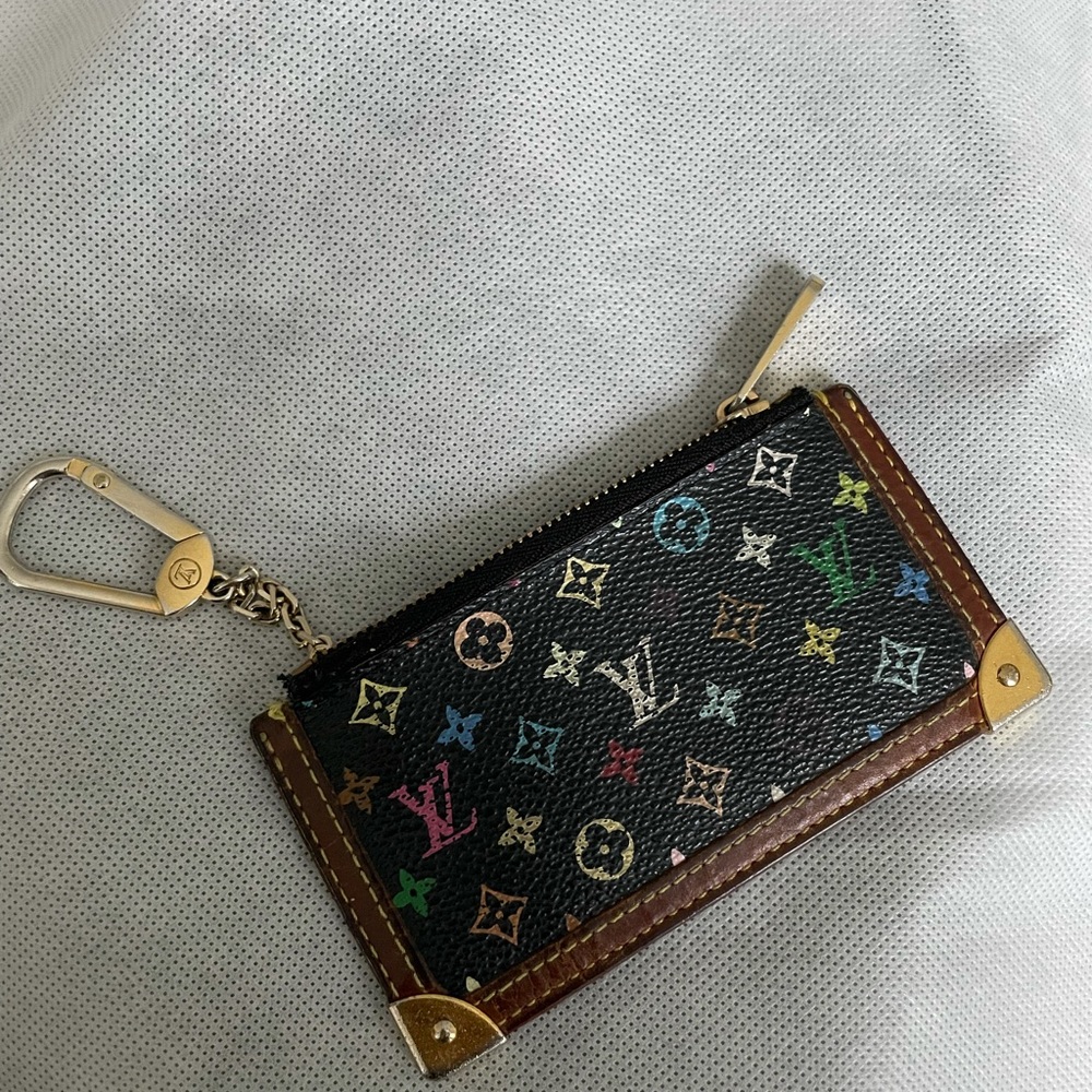 Authentic Louis Vuitton key chain coin purse